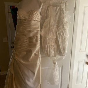 daivid's bridal wedding dress size10